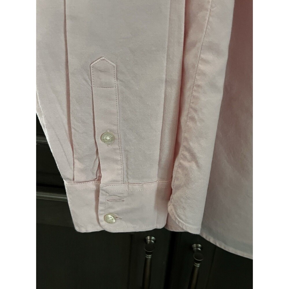 Vineyard Vines Women’s 14 Pink Cotton Long Sleeve Classic Oxford Shirt - Picture 5 of 11